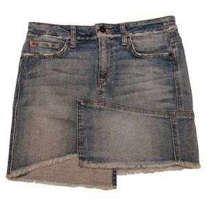 Joe's Jeans Ladies Distressed Denim Mini Skirt